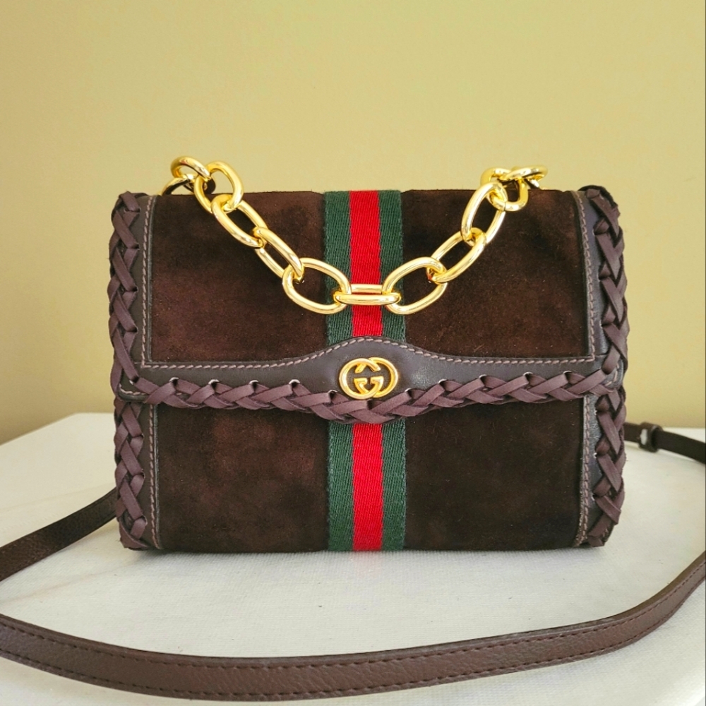 Gucci Ophidia Brown  Crossbody Bag Marmont Soho